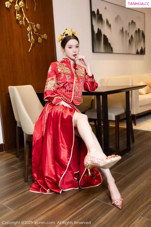 梦心玥  [XiuRen]高清写真图 2023.12.05 No.7766 梦心玥 婚嫁美腿第12张图片